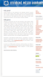 Mobile Screenshot of otevrene.dobrany.eu