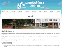 Tablet Screenshot of msloudu.dobrany.cz